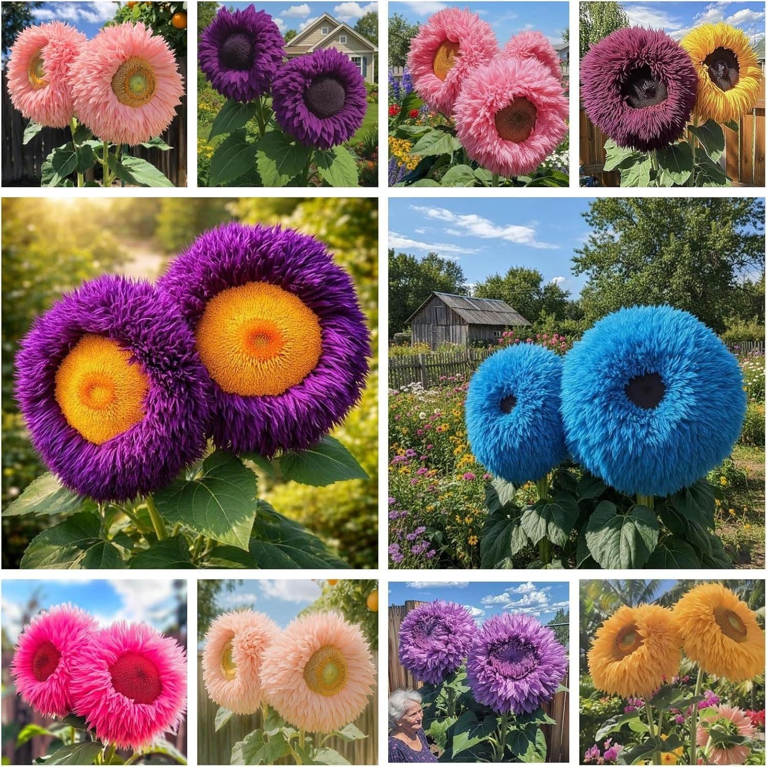 «Girasoli blu, rose nere e petali a forma di gatto: la truffa dei semi che non esistono»
